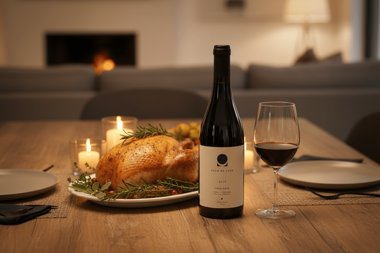 Vino Tinto Pinot Noir Pozo de Luna - La Cava
