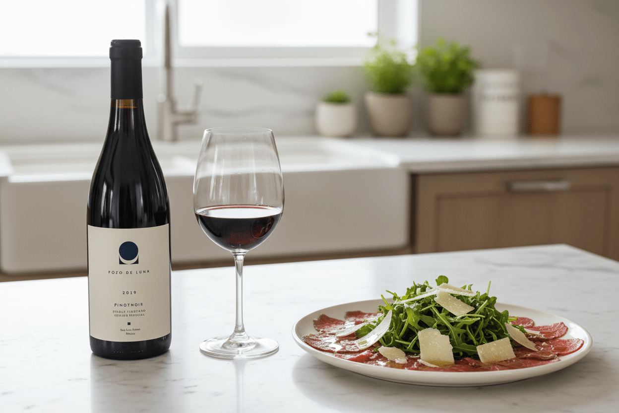 Vino Tinto Pinot Noir Pozo de Luna - La Cava