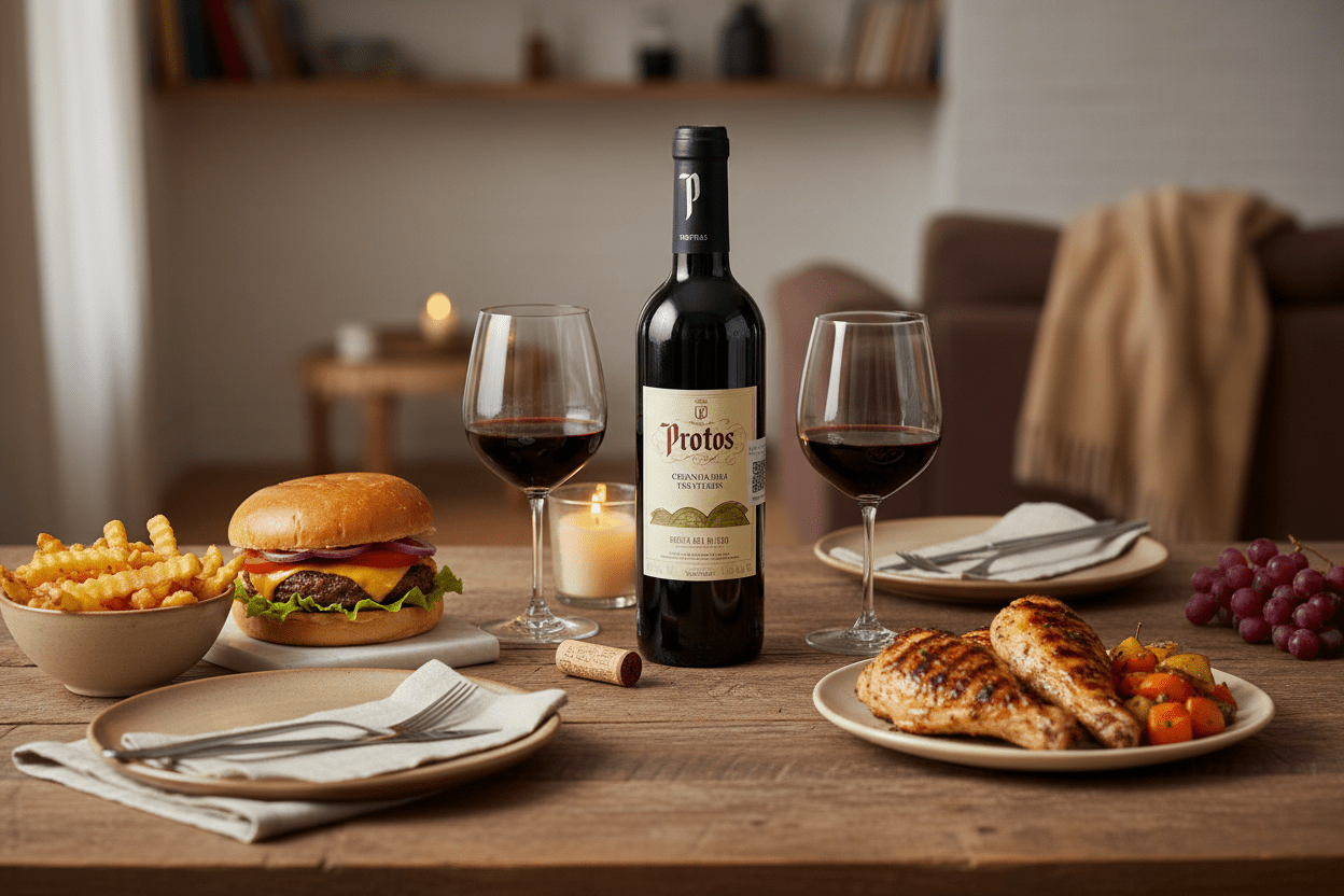 Vino Tinto Protos Crianza 375ml, Ribera del duero España - La Cava