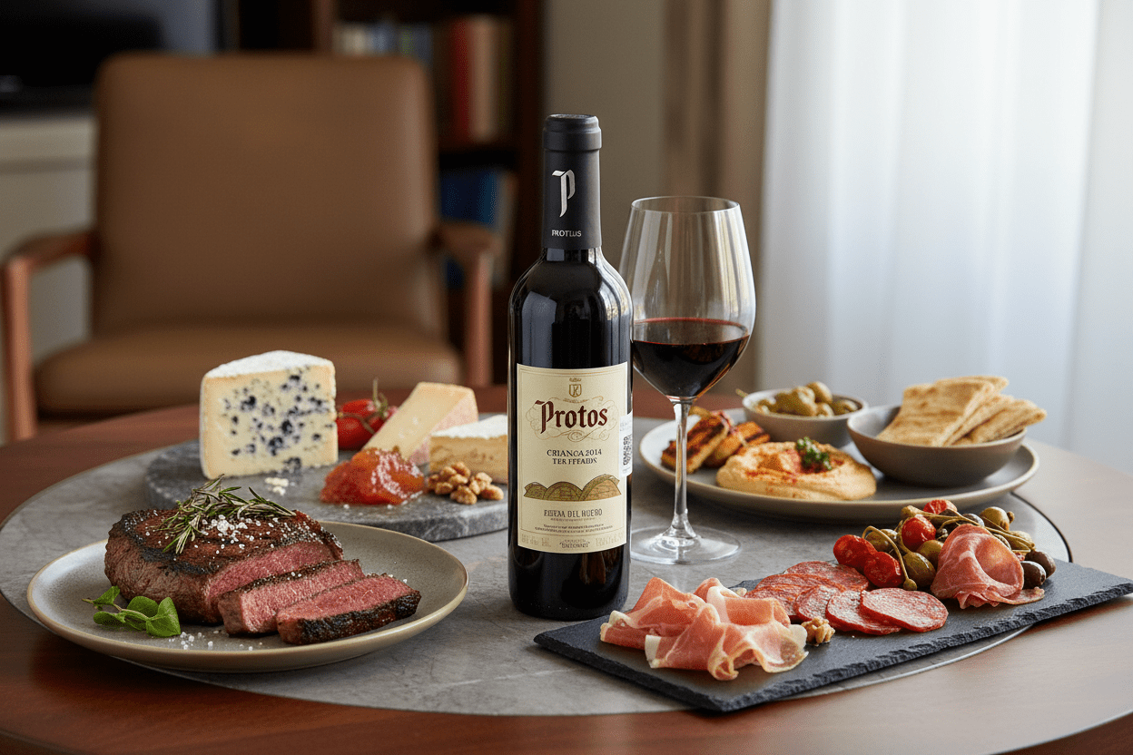 Vino Tinto Protos Crianza 375ml, Ribera del duero España - La Cava
