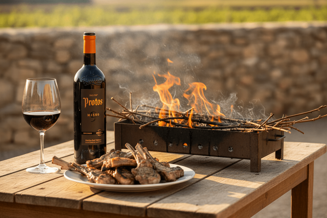 Vino Tinto Protos Ecológico 750ml 9 Meses en Barrica D.O. Ribera del Duero - Vino de España - La Cava