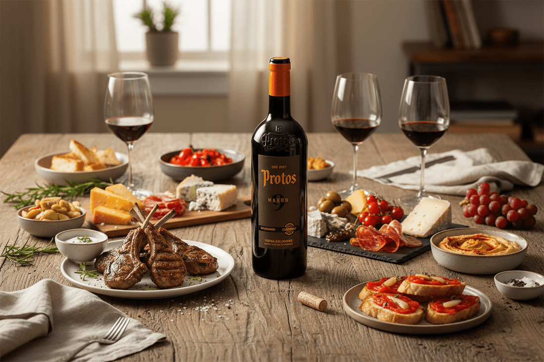 Vino Tinto Protos Ecológico 750ml 9 Meses en Barrica D.O. Ribera del Duero - Vino de España - La Cava