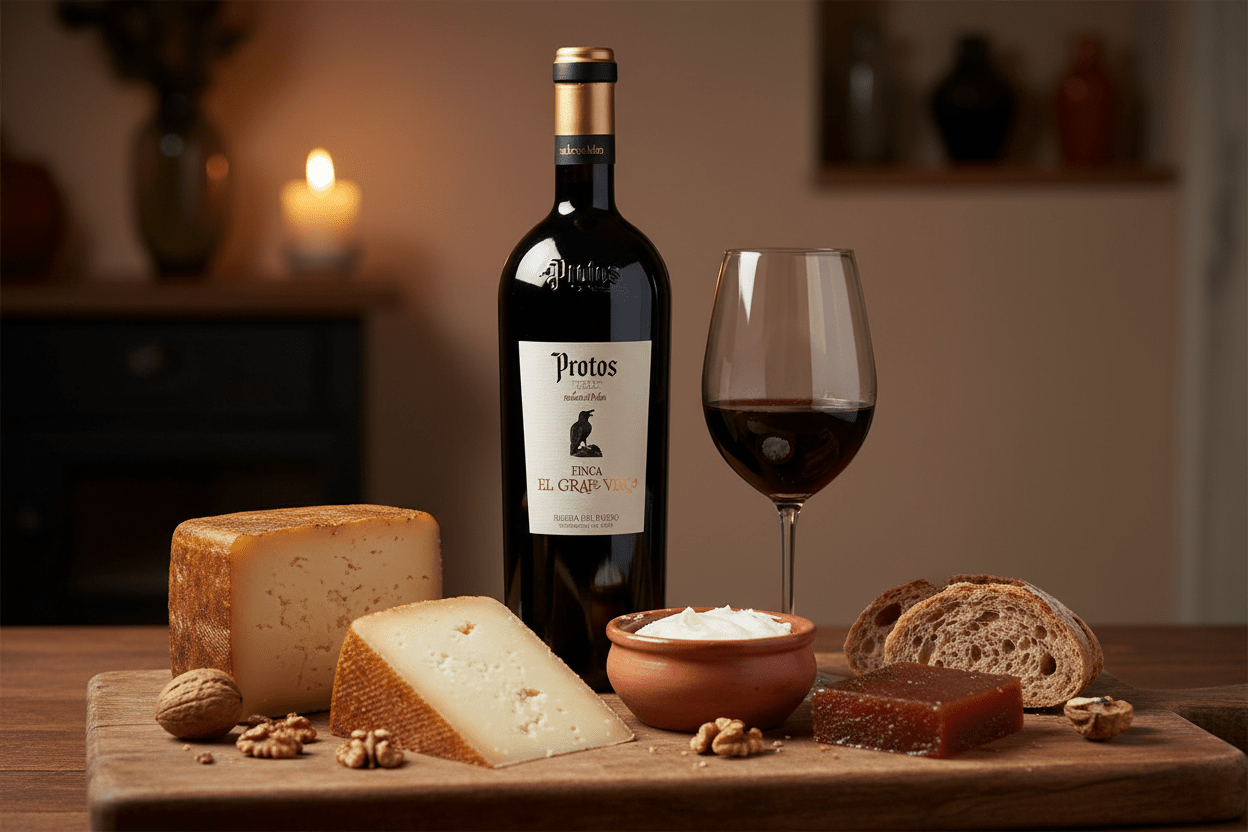Vino Tinto Protos Grajo Viejo 750ml D.O. Ribera del Duero - Vino de España - La Cava