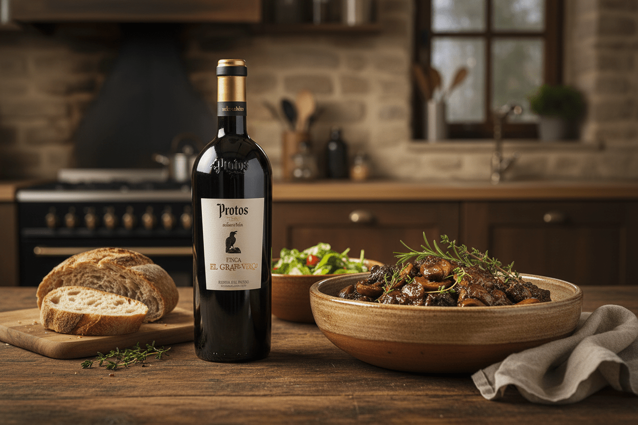 Vino Tinto Protos Grajo Viejo 750ml D.O. Ribera del Duero - Vino de España - La Cava