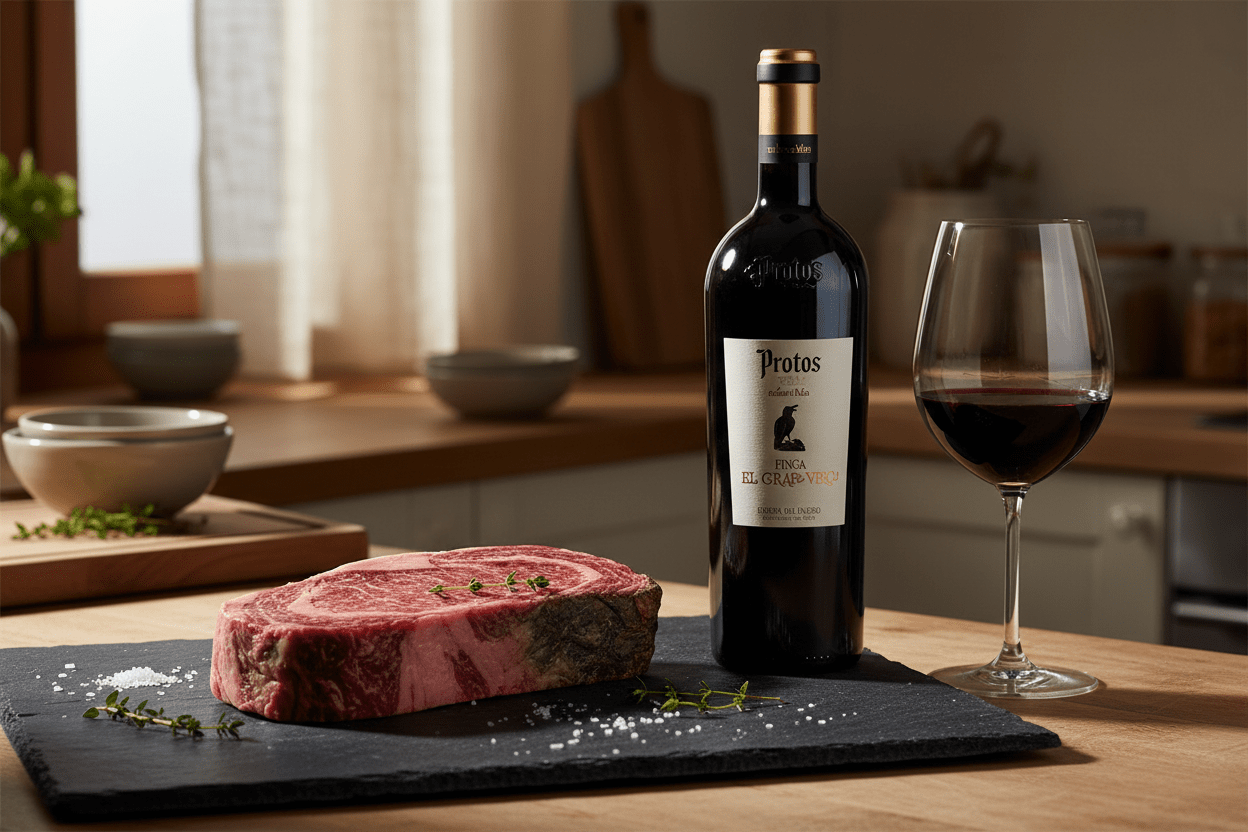 Vino Tinto Protos Grajo Viejo 750ml D.O. Ribera del Duero - Vino de España - La Cava
