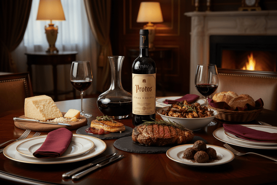 Vino Tinto Protos Gran Reserva 750ml 60 Meses de Crianza Ribera del Duero - Vino de España - La Cava