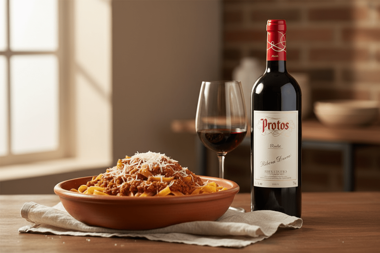 Vino Tinto Protos Roble 750ml 6 Meses en Barrica de Roble Ribera del Duero - Vino de España - La Cavaslider_item_HiMBLA
