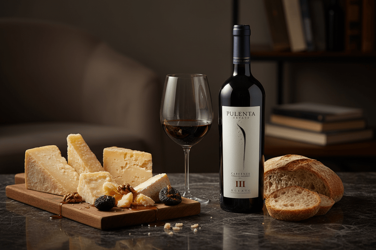 Vino Tinto Pulenta Estate Cabernet Sauvignon 750ml 201G - Vino Argentino - La Cava