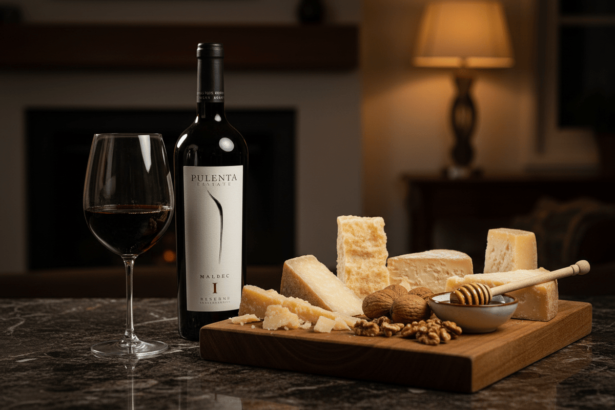 Vino Tinto Pulenta Estate Malbec 750ml 2020 - Vino Argentino - La Cava