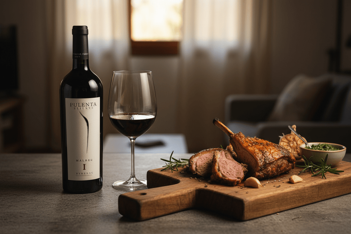 Vino Tinto Pulenta Estate Malbec 750ml 2020 - Vino Argentino - La Cava