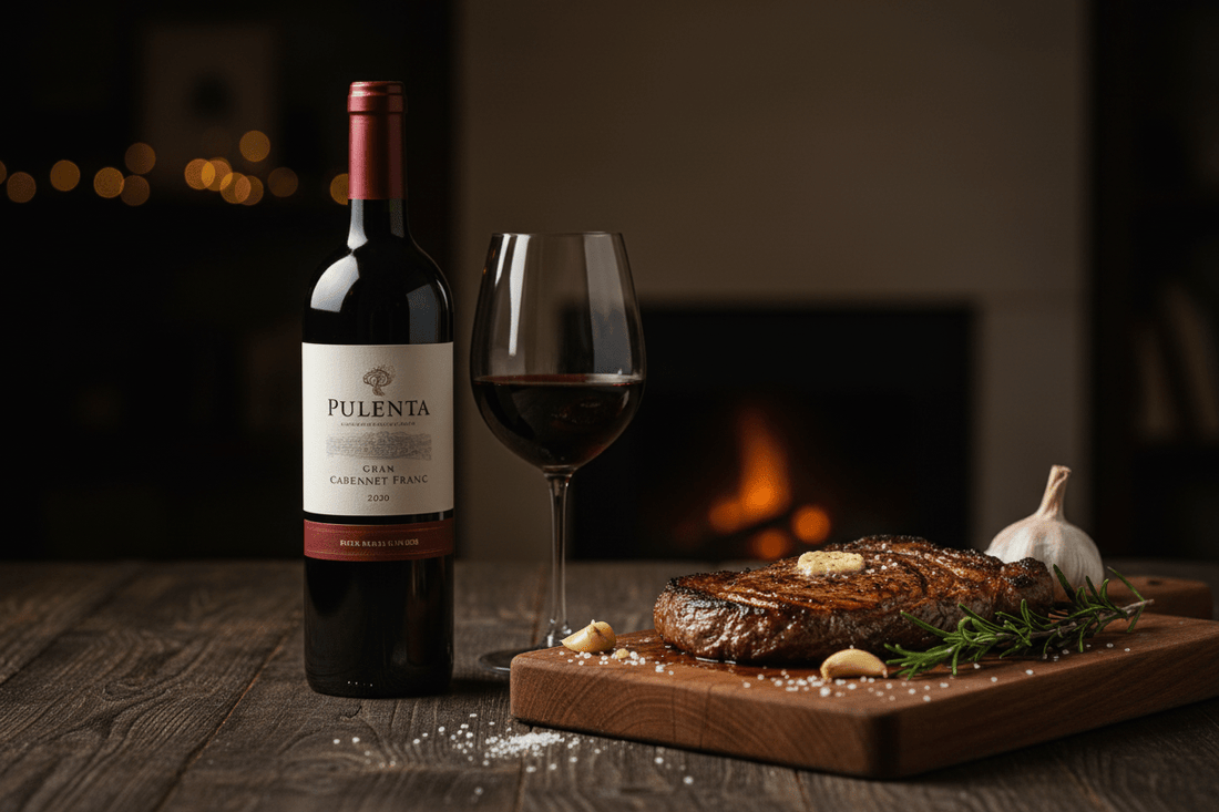 Vino Tinto Pulenta Gran Cabernet Franc 750ml 2020 - Vino Argentino - La Cava