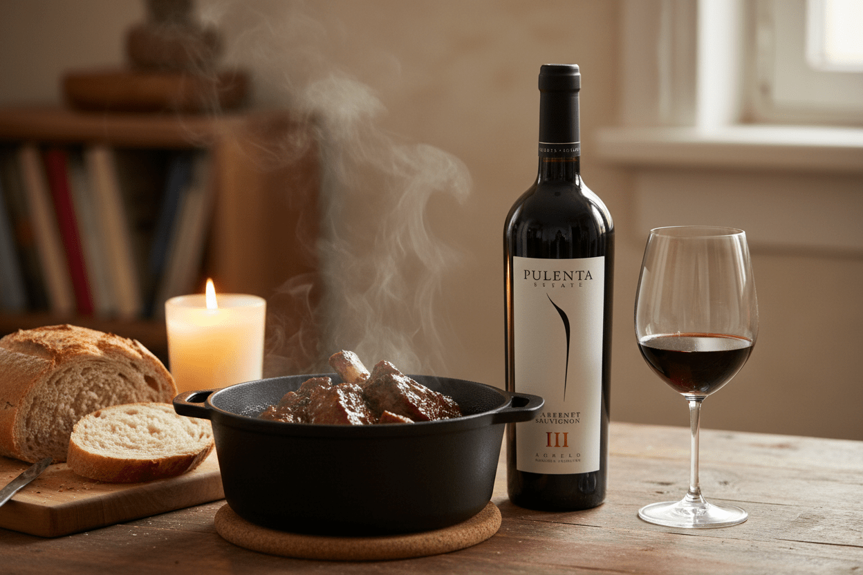 Vino Tinto Pulenta Gran Cabernet Sauvignon 750ml 2018 - Vino Argentino - La Cava