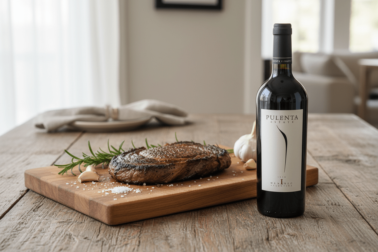 Vino Tinto Pulenta Gran Malbec 750ml 2020 - Vino Argentino - La Cava