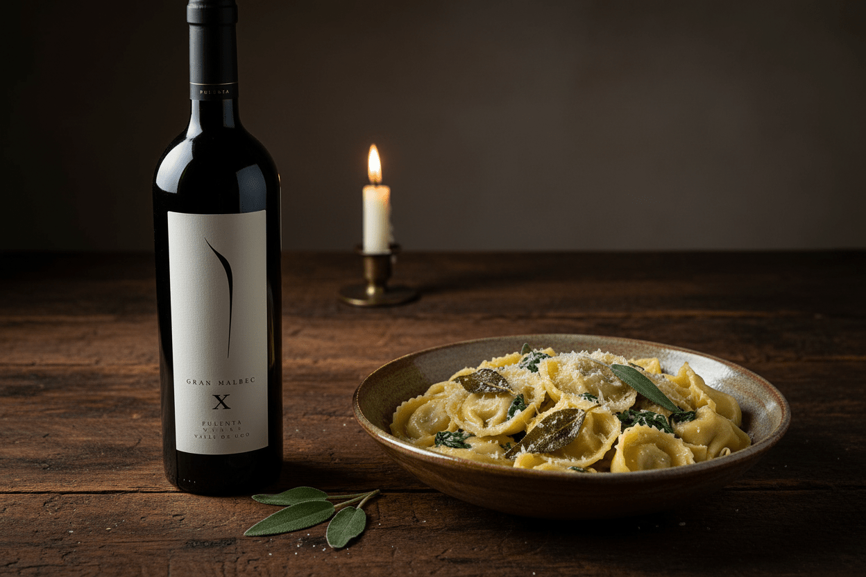 Vino Tinto Pulenta Gran Merlot 750ml 2018 - Vino Argentino - La Cava