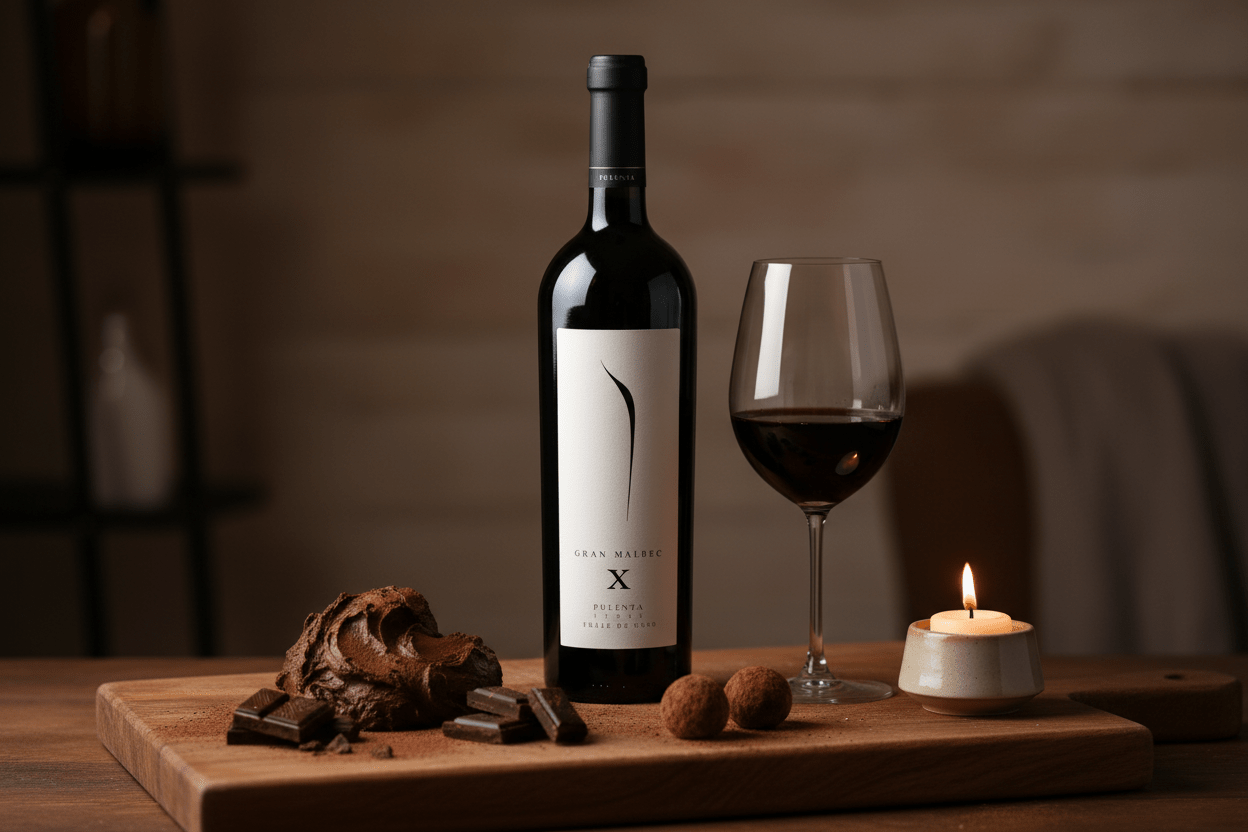 Vino Tinto Pulenta Gran Merlot 750ml 2018 - Vino Argentino - La Cava