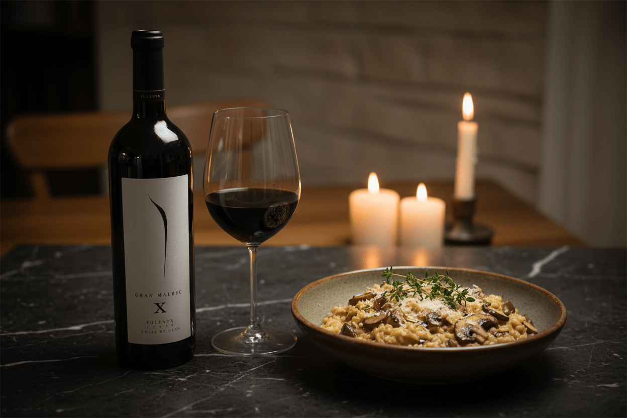 Vino Tinto Pulenta Gran Merlot 750ml 2018 - Vino Argentino - La Cava