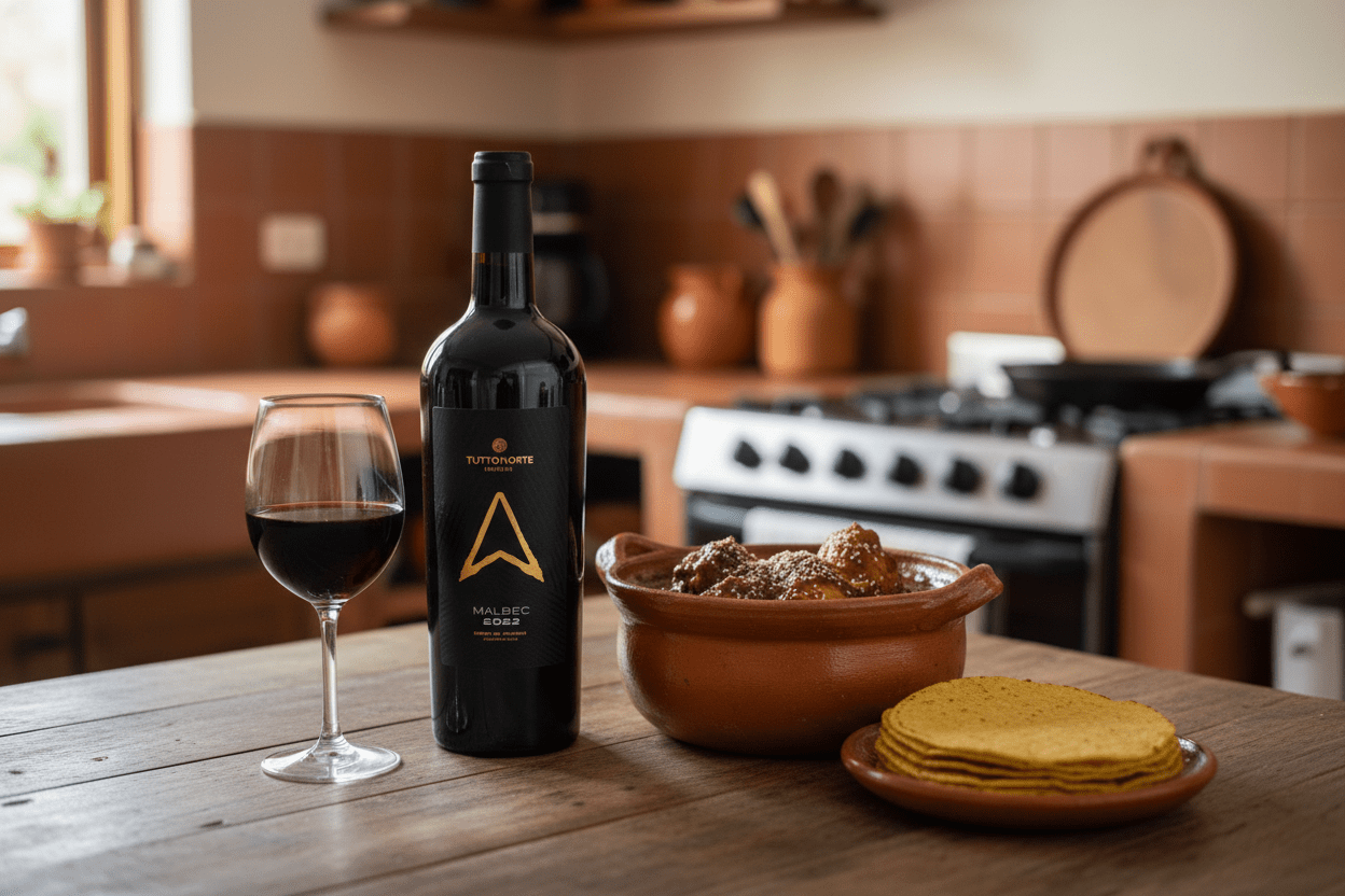 Vino Tinto Punto Norte Malbec 2022 Coahuila, México - Vino Mexicano - La Cava
