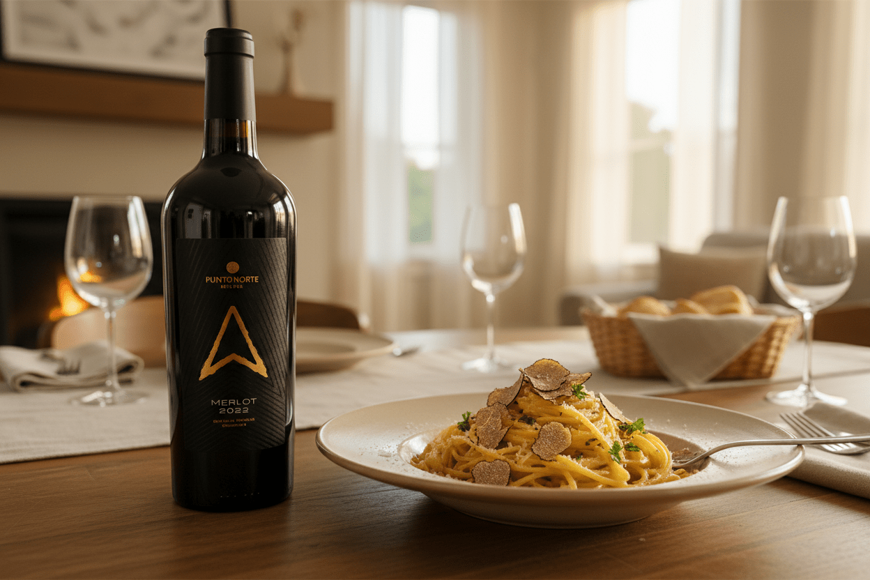 Vino Tinto Punto Norte Merlot 2022 Coahuila, México - Vino Mexicano - La Cava