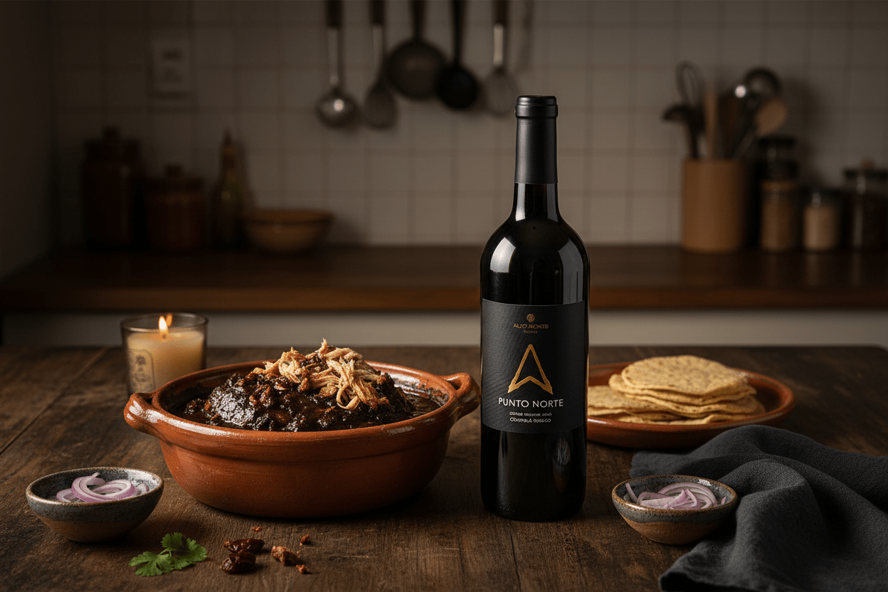 Vino Tinto Punto Norte Shiraz Reserva 2023 Coahuila, México - Vino Mexicano - La Cava