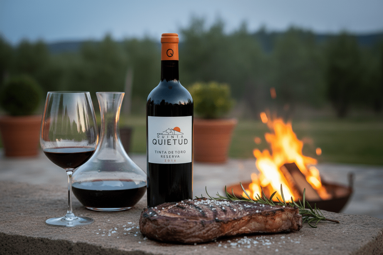 Vino Tinto Quinta Quietud 2019 Tinta de Toro Ecológico de Guarda - Vino de España - La Cava