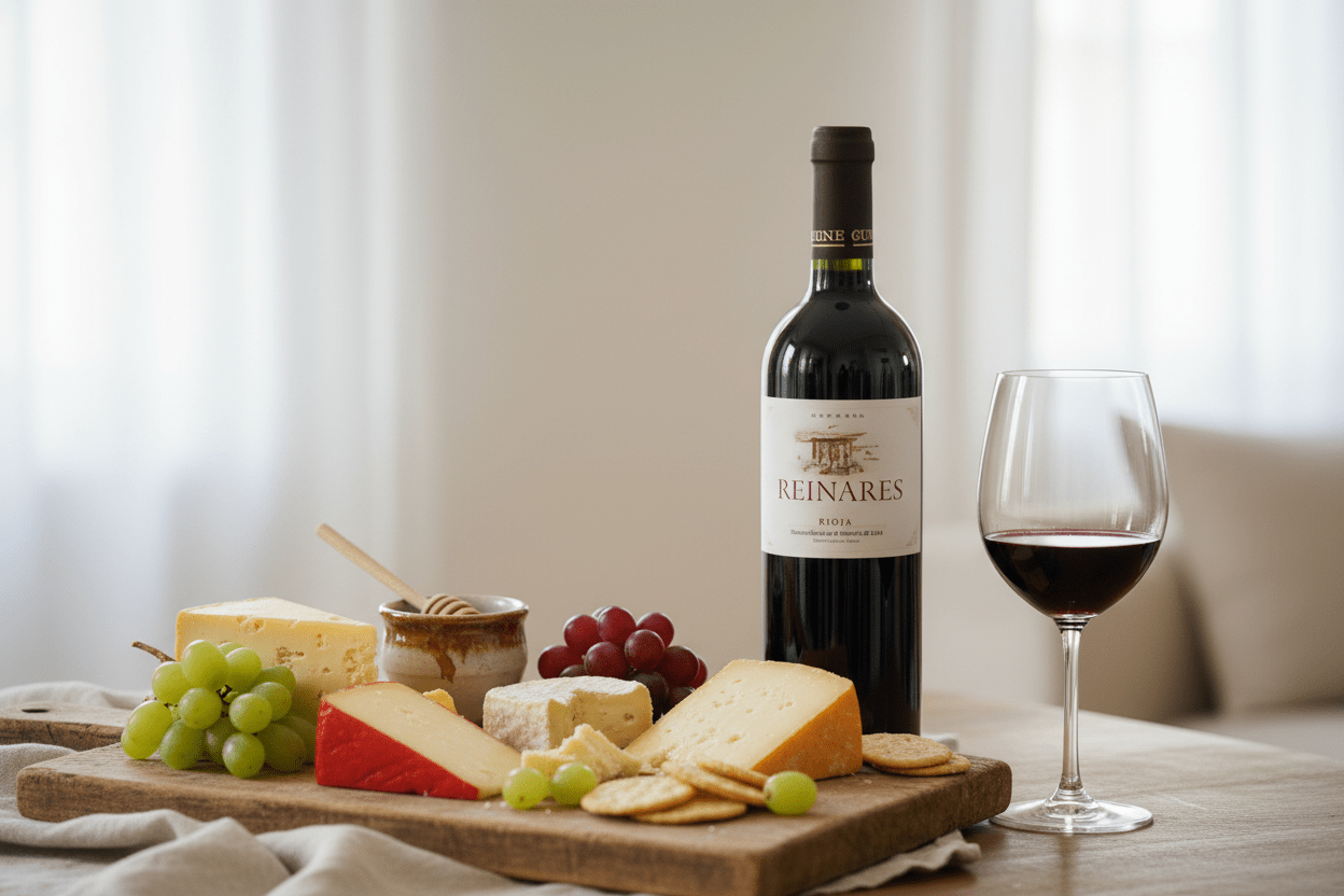Vino Tinto Reinares Tempranillo 750ml Bodegas Olite Navarra - Vino de España - La Cava