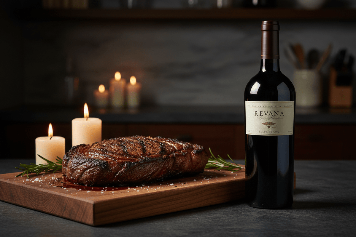 Vino Tinto Revana Estate Cabernet Sauvignon 2014 Napa Valley California - Vino de Estados Unidos - La Cava