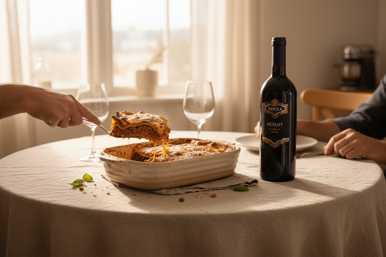 Vino Tinto Rocca Merlot Veneto - Vino de Italia - La Cava