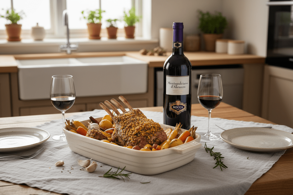 Vino Tinto Rocca Montepulciano D´abruzzo 1.5L - Vino de Italia - La Cava
