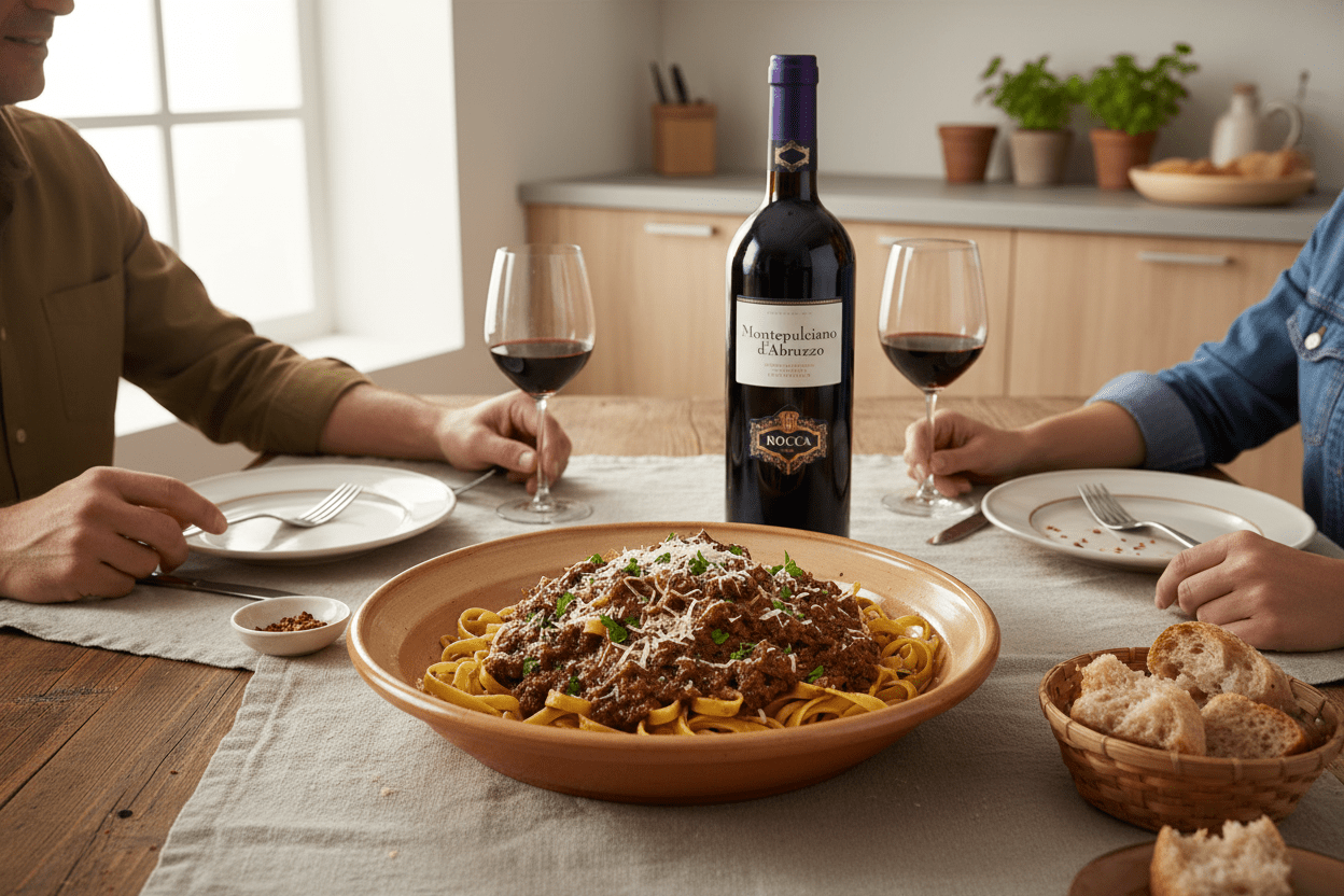 Vino Tinto Rocca Montepulciano D´abruzzo 1.5L - Vino de Italia - La Cava