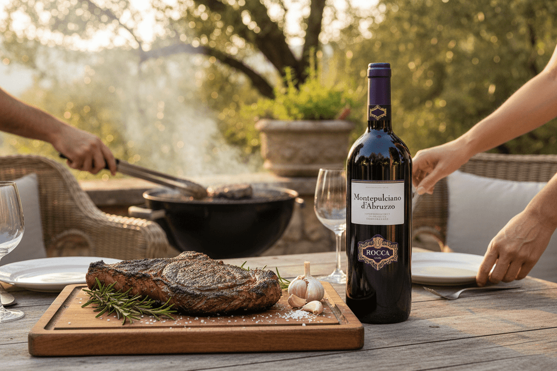 Vino Tinto Rocca Montepulciano D´abruzzo 1.5L - Vino de Italia - La Cava
