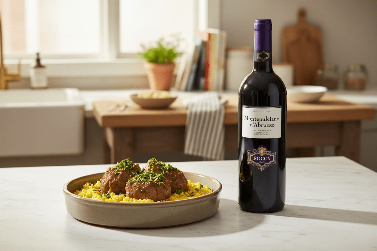 Vino Tinto Rocca Montepulciano D´abruzzo 1.5L - Vino de Italia - La Cava