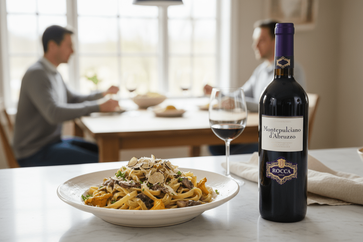 Vino Tinto Rocca Montepulciano D´abruzzo 750ml - Vino de Italia - La Cava
