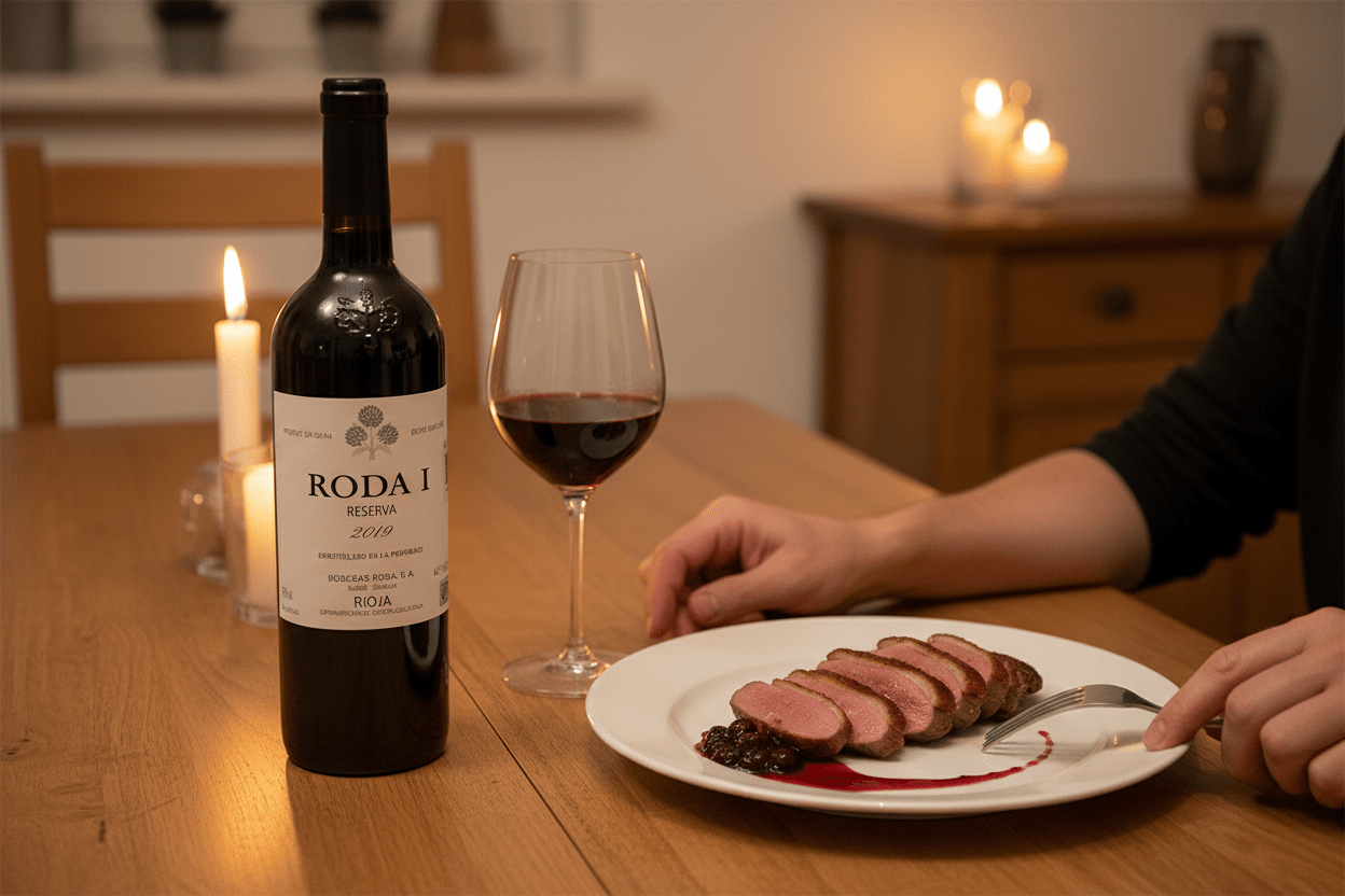 Vino Tinto Roda Reserva 2019 de 750 ml - La Cava