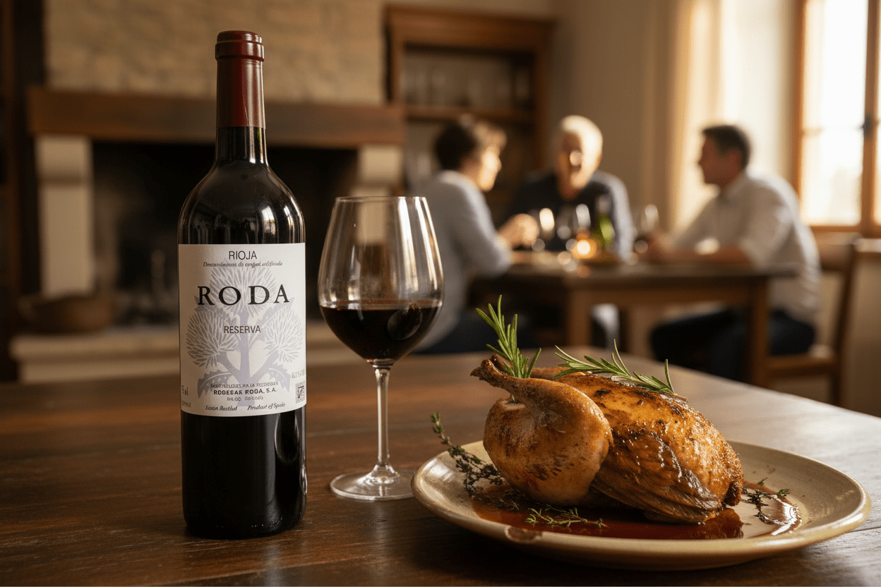 Vino Tinto Roda Reserva 2021 de 750 ml - La Cava