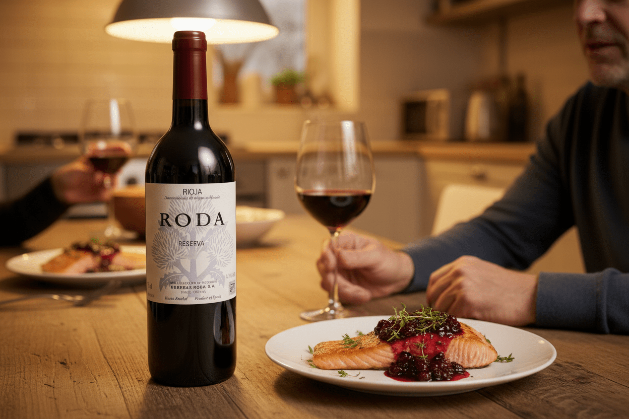 Vino Tinto Roda Reserva 2021 de 750 ml - La Cava