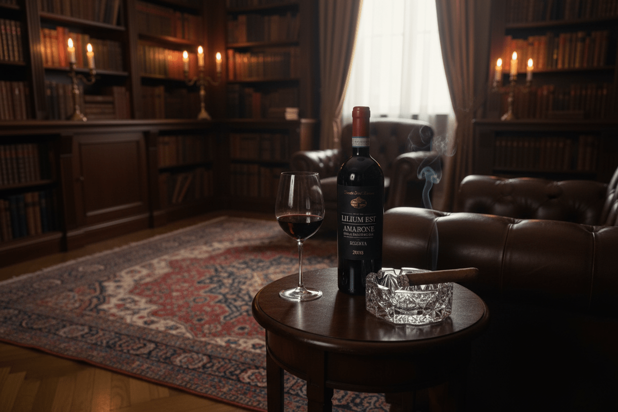 Vino Tinto Sant Antonio Amarone De La Valpolicella Riserva Lilium Est , Verona- Vino de Italia - La Cava