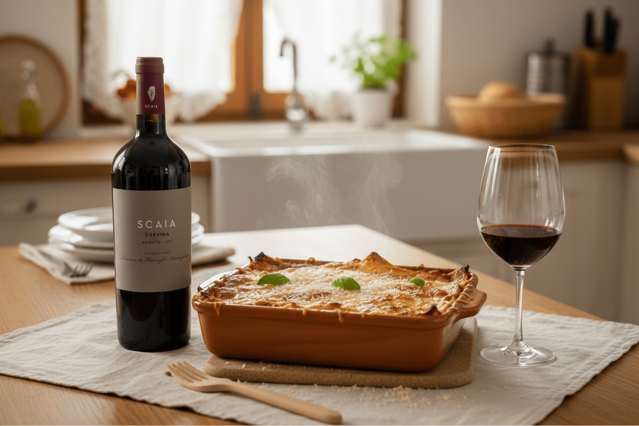 Vino Tinto Sant Antonio Scaia Rosso, Véneto - Vino de Italia - La Cava