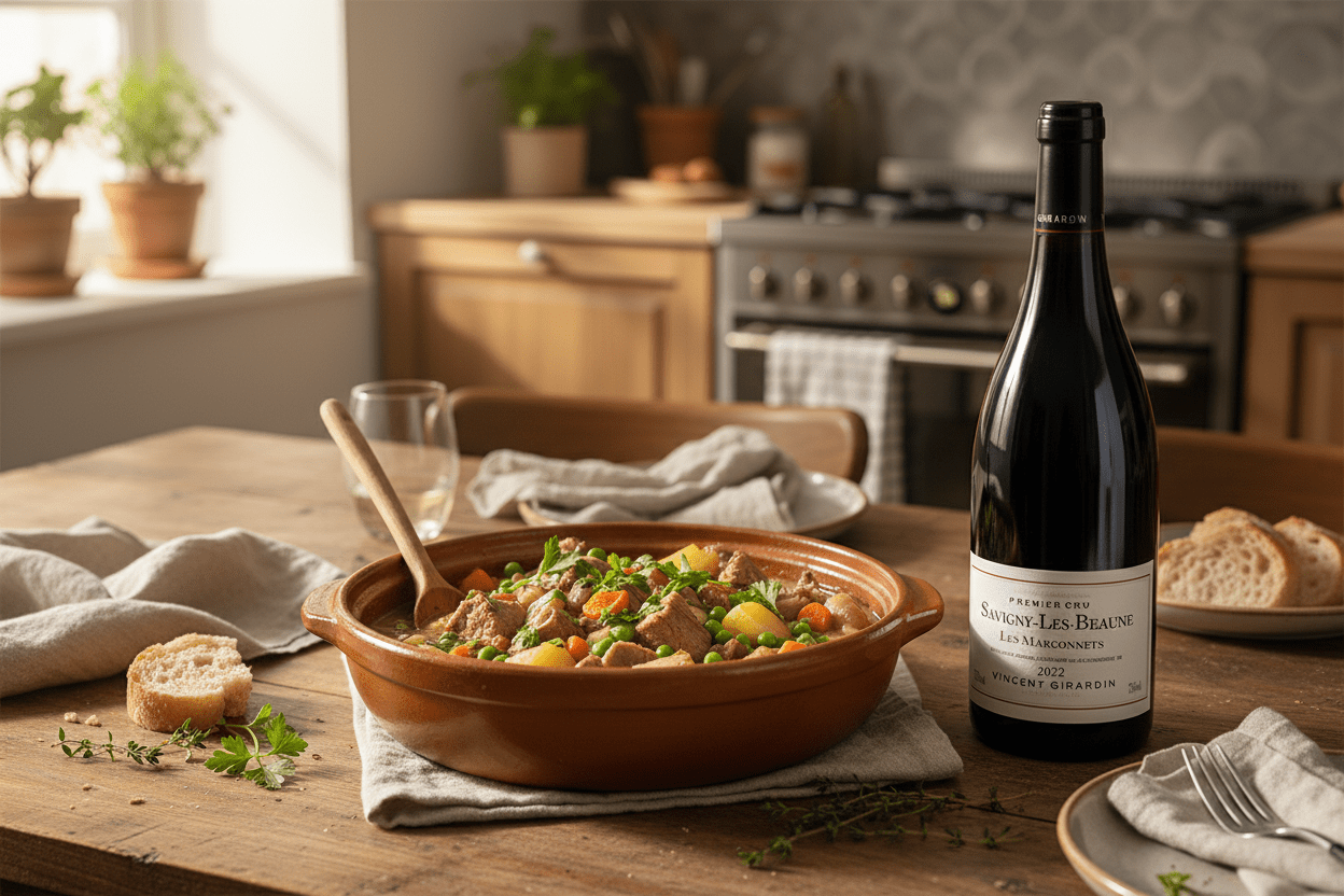 Vino tinto savigny-lès-beaune 2022 - Vino de Francia - La Cava