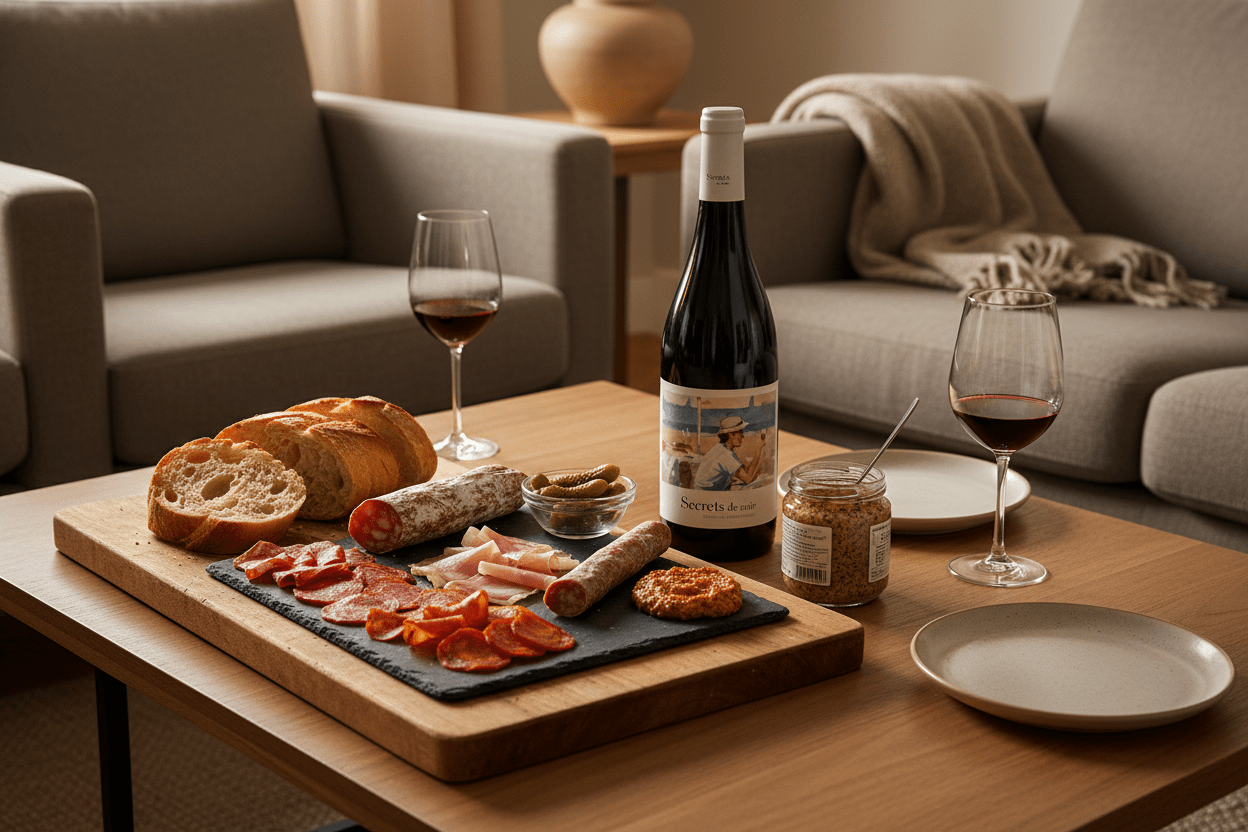 Vino Tinto Secrets del Mar Garnatxa Negra 2021 750ml - Vino de España - La Cava