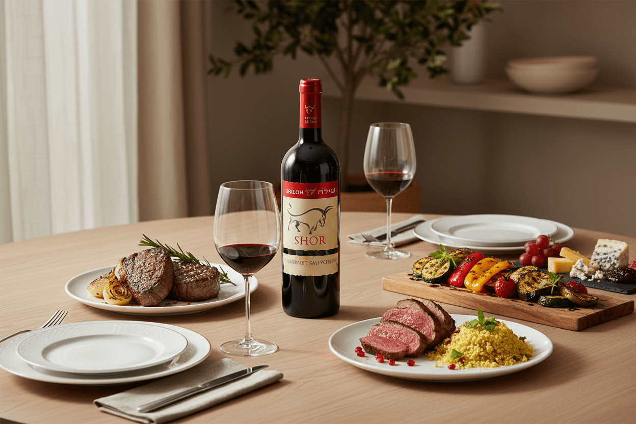 Vino Tinto Shiloh Shor Cabernet Sauvignon - Vino de Israel - La Cava