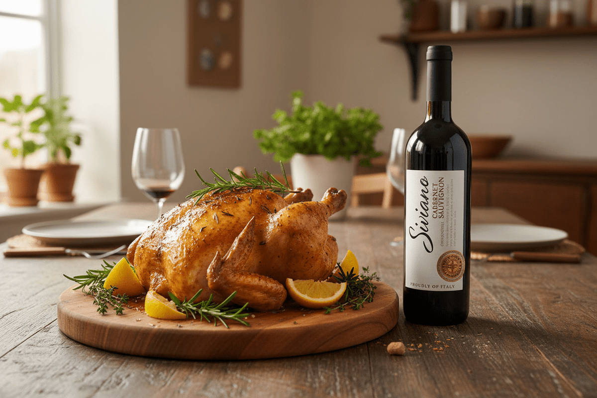 Vino Tinto Siviano Merlot 750ml - Vino de Italia - La Cava