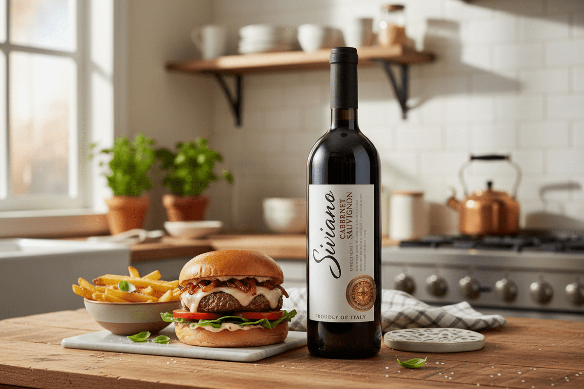 Vino Tinto Siviano Merlot 750ml - Vino de Italia - La Cava
