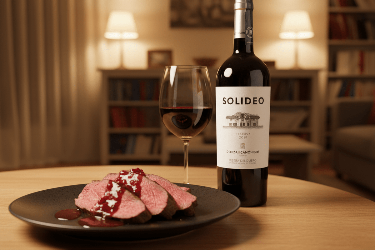 Vino Tinto Solideo 2019 de 750 ml - La Cava