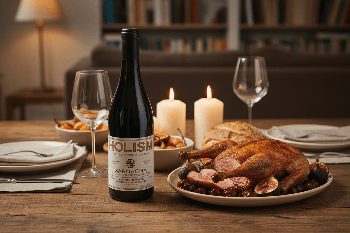 Vino Tinto sudafricano Holism Garnacha 750ml - Vino de Sudáfrica - La Cava