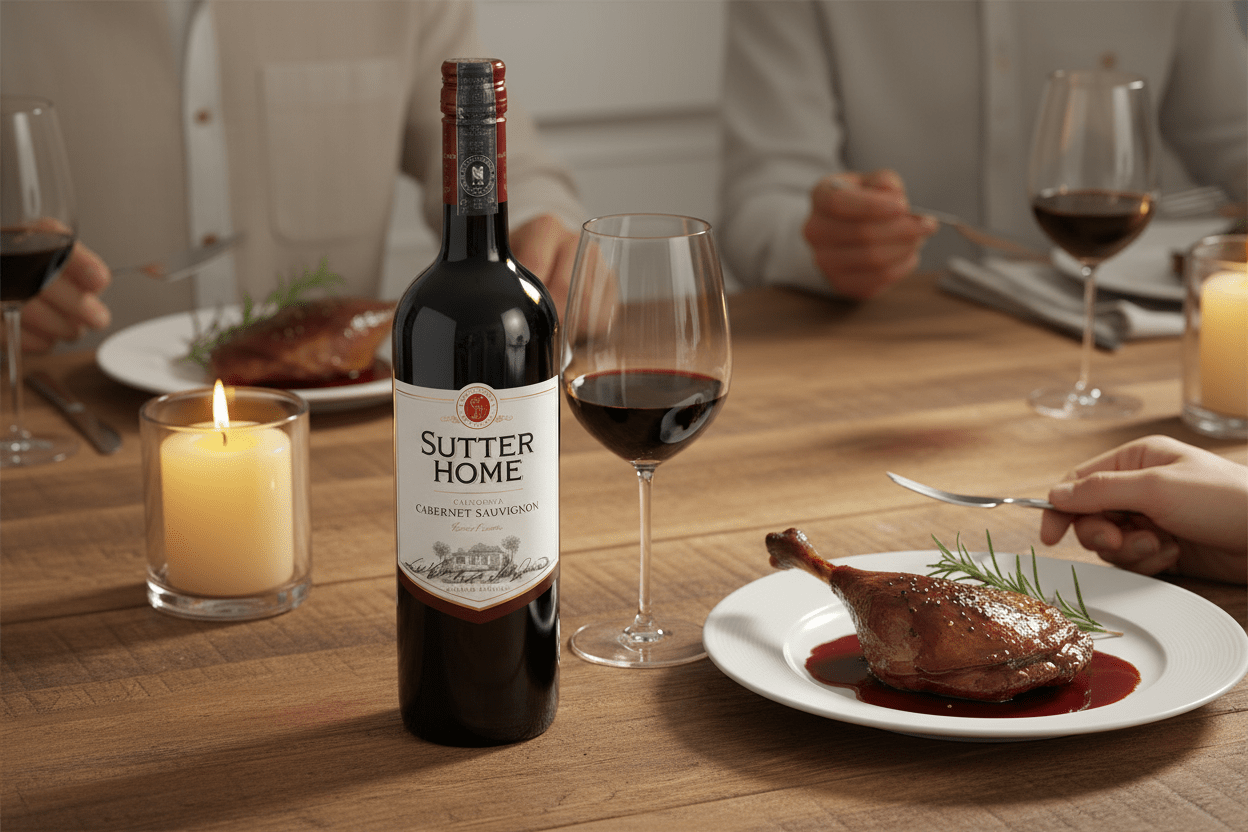 Vino Tinto Sutter Home Cabernet Sauvignon de 750 ml - La Cava
