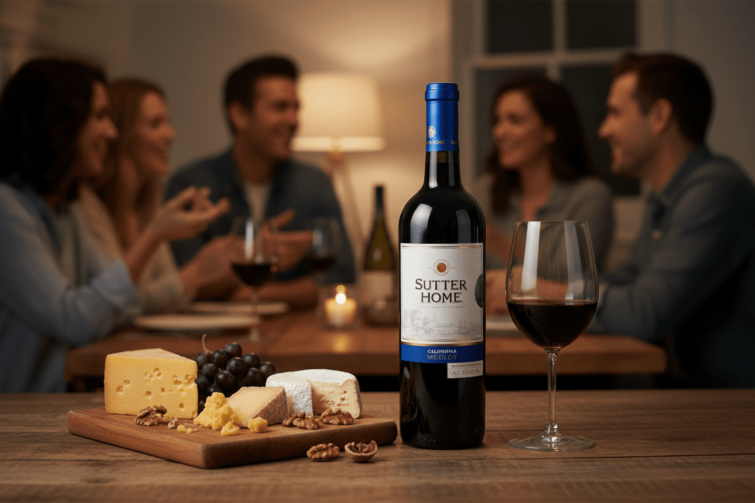 Vino Tinto Sutter Home Merlot de 750 ml - La Cava