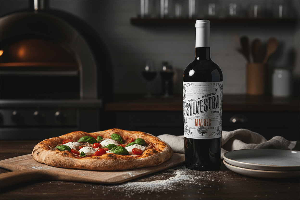 Vino Tinto Sylvestra Malbec 2023 Bressia, Valle de Uco - Vino Argentino - La Cava
