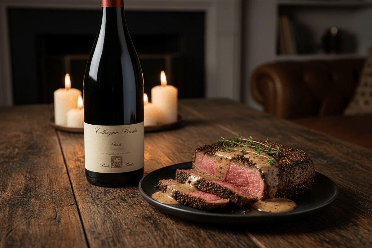 Vino tinto syrah collezione privata 2020 Italia - La Cava