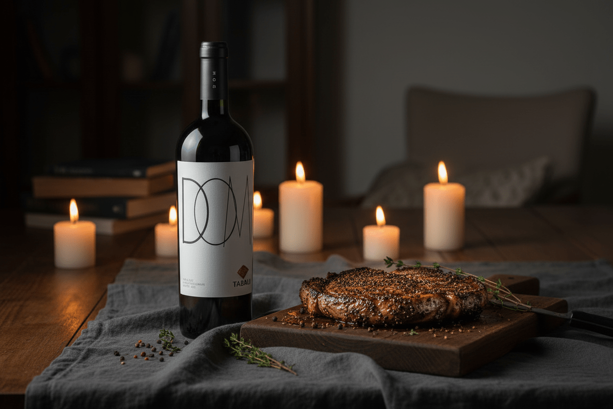 Vino Tinto Tabalí DOM Cabernet Sauvignon 2017 Valle de Maipo - Vino de Chile - La Cava