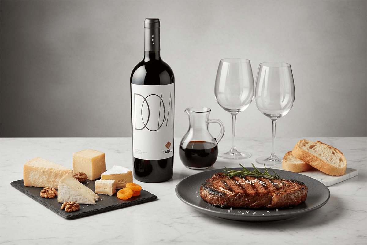 Vino Tinto Tabalí DOM Cabernet Sauvignon 2017 Valle de Maipo - Vino de Chile - La Cava